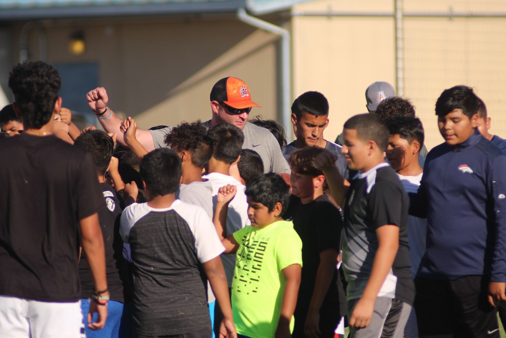 Selma hosts youth football camp